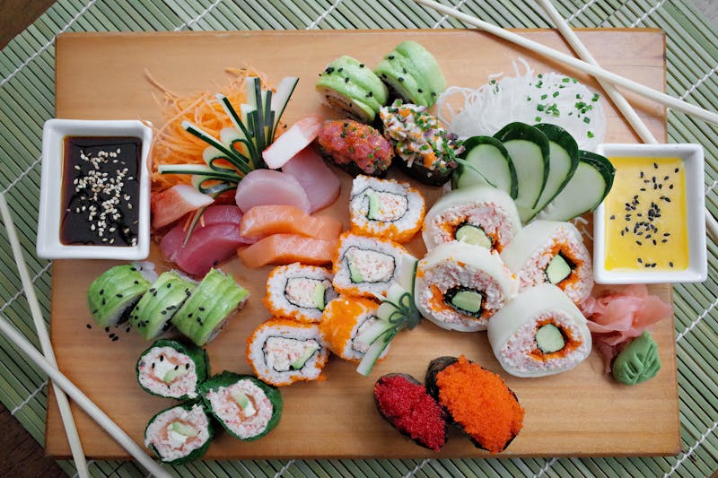 Maki california rolls sushishop